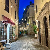 Alghero centro storico su due livelli con terrazza