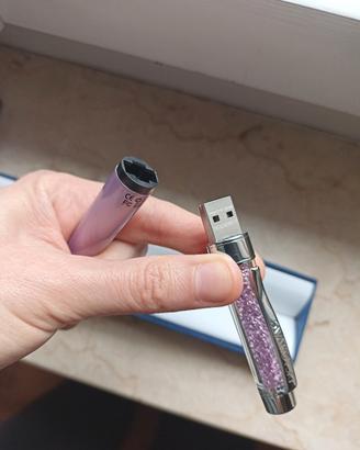 Penna Swarovski con USB 4GB 