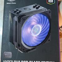 cooler master hyper 212 rgb black dissipatore