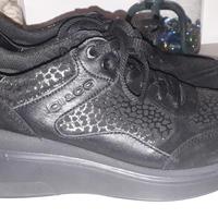 Sneakers IGI&CO - Nere con platform in pelle NUOVE