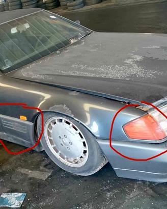 NUMEROSI RICAMBI MERCEDES SL R129