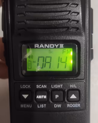PRESIDENT RANDY 2 RADIO CB  PORTATILE