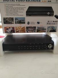 DVR.  H. 264.     4  canali