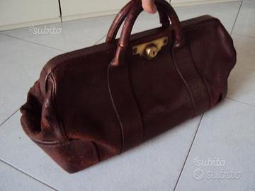 Borsa da medico tutta in pelle anni 40