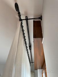 Bastoni per tende in ferro battuto