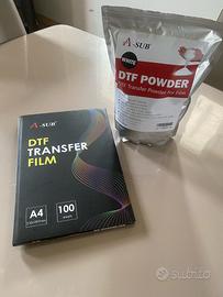 Dtf  A- Sub  Polvere di Trasferimento Bianco