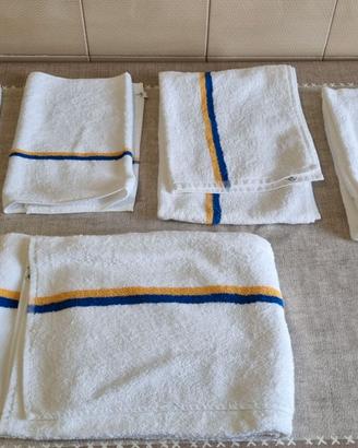 set 5 asciugamani da bagno in cotone