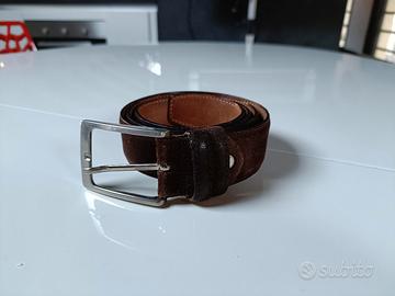 cintura scamosciata marrone mis.95