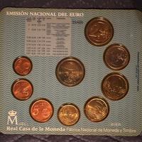 DIVISIONALE EURO SPAGNA 2005 9 MONETE