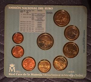 DIVISIONALE EURO SPAGNA 2005 9 MONETE