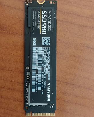 Ssd 980 Samsung M2 500Gb