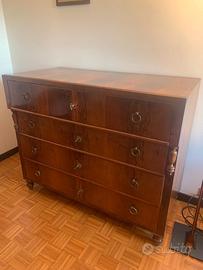 Mobile vecchio trentino a cassetti raro