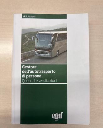 Libro gestore dell’auto trasporto di persone
