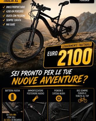 Turbo Levo SFR 2018 Taglia XL
