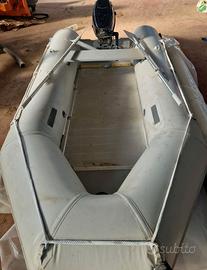 Gommone 2.50m con Paramezzale in Alluminio + Motor