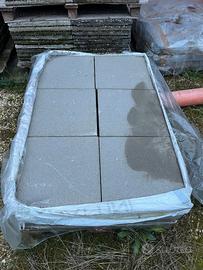 lastra cemento 40x40 grigio nuova