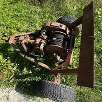 Argano meccanico per trattore