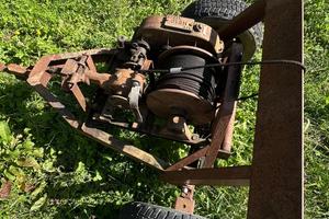 Argano meccanico per trattore