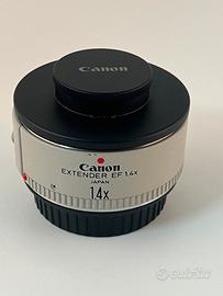 Canon moltiplicatore 1,4 X Extender