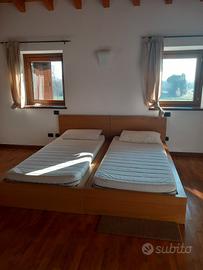 2 letti singoli 