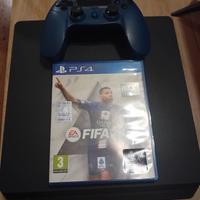 Playstation 4 slim 1tb+2 Controller+Fifa 23