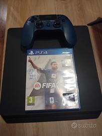 Playstation 4 slim 1tb+2 Controller+Fifa 23