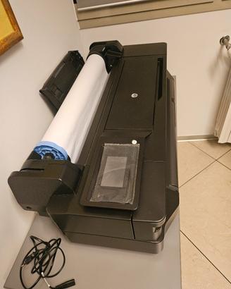 Plotter HP DesignJet T120 + carta + cartuccia 
