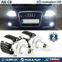 Kit Full LED H7 CANBUS PER Audi A6 C6 Bianco 55W