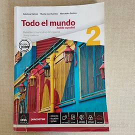 Libro spagnolo Todo el mundo habla español 2 + CD