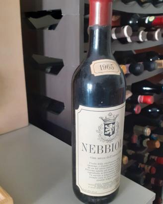 Bottiglia nebbiolo 1965