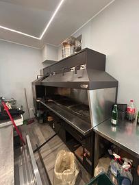 Brace per ristorante e frigo esposizione