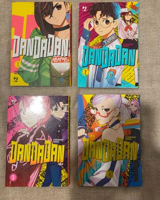 Dandadan 1-4 variant; manga