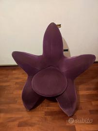 poltrona fiore di giglio