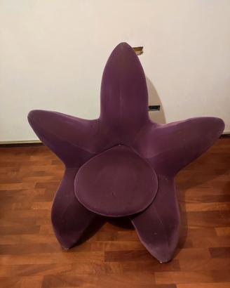 poltrona fiore di giglio