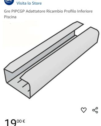 Adattatore piscina GRE - PIPC - PIPCGP