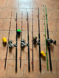 Attrezzatura completa per la pesca al siluro