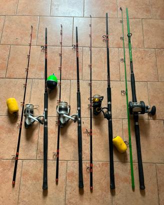 Attrezzatura completa per la pesca al siluro