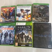 Set 6 videogiochi per console xbox