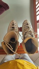 pattini a rotelle per pattinaggio artistico