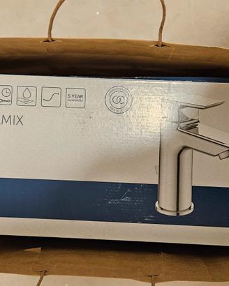 Set lavabo sospeso e rubinetto ceramix