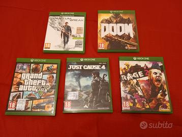 5 Giochi Xbox One