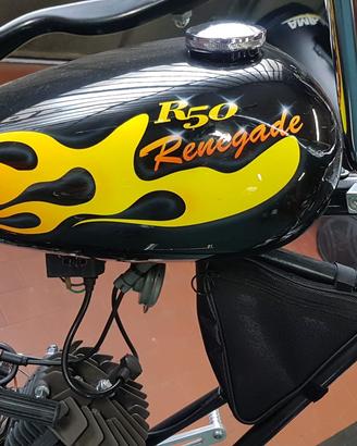Fantic choper custombike
