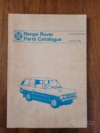 Catalogo ricambi per Range Rover Classic 1974 v8