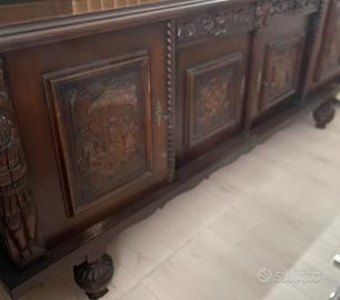 Credenza antica stile barocco