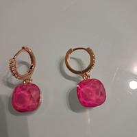 orecchini nuovi fucsia
