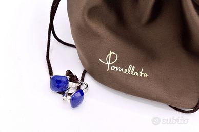 pomellato orecchini capri lapis diamanti oro 18 kt