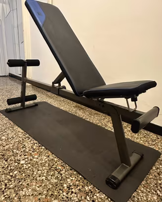 DECATHLON DOMYOS Panca palestra 500 pieghevole