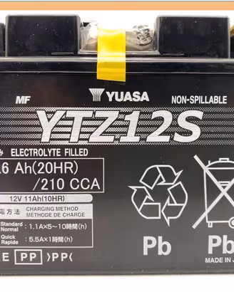 Yuasa Batterie Avviamento Moto YTZ12S AGM
