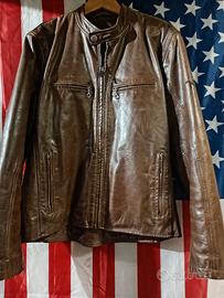 giacca pelle cafè Racer norton