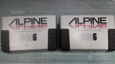 2 BOX PER CASSE ACUSTICHE Hi Fi ALPINE VINTAGE IN